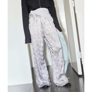 パンツ LAME EASY パンツ レディース