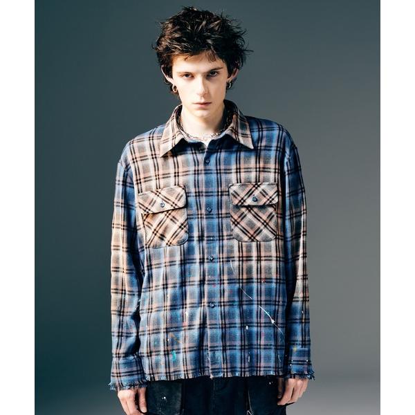 シャツ Splash Damage Flannel Shirt / スプラッシュダメージフランネルシ...
