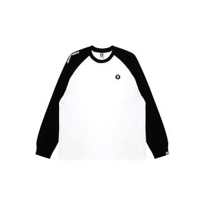 tシャツ AAPE NOW RAGLAN LONG SLEEVE TEE メンズ