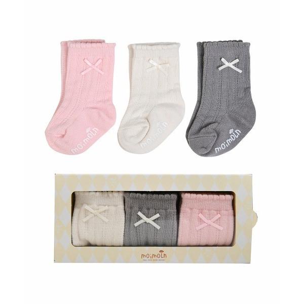 ベビーシューズ ヘーティ新生児ソックス3SET