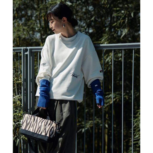 トレーナー スウェット 「NANGA/ナンガ」 別注 ワンポイント刺繍ロゴ ドローコードスウェット ...