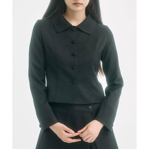 コート アウター round collar jacket / ラウンドカラージャケット レディース