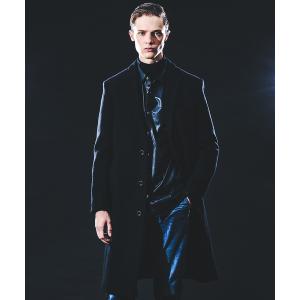 チェスターコート コート 「25A/W」尾州産 ピークドラペル チェスターコート メンズ レディース