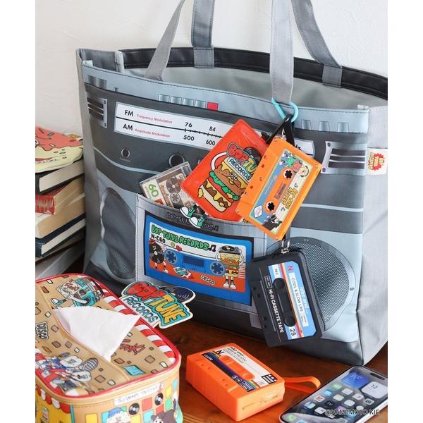 トートバッグ 「BOP TUNE RECORDS」カセットトートバッグ レディース メンズ