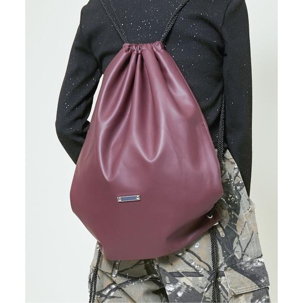 デイバック リュック 「艶モードにキマる」ドロスト合皮リュック／大人カジュアルに レディース