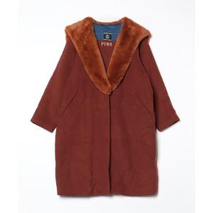 「PAMEO POSE」 コート FREE ブラウン レディース