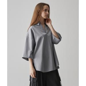 「CLEL」 半袖シャツ S グレー メンズ