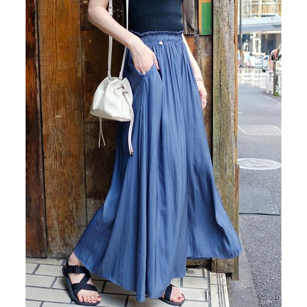 パンツ ガウチョイージーパンツ レディース