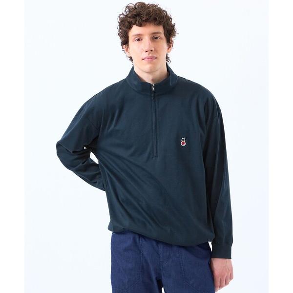 tシャツ バッキンガムベア コンパクトスムース ハーフジッププルオーバー メンズ