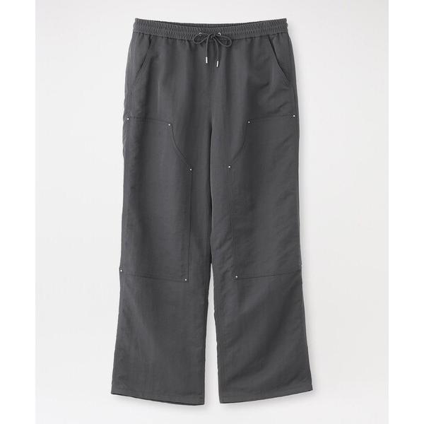 パンツ ランポーニスタッズダブルニーイージーパンツ レディース