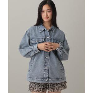 デニムジャケット gジャン 「モニタリング TWICE ナヨン着用」3.3 Field Trip／ポケット付きデニムジャケット レディース