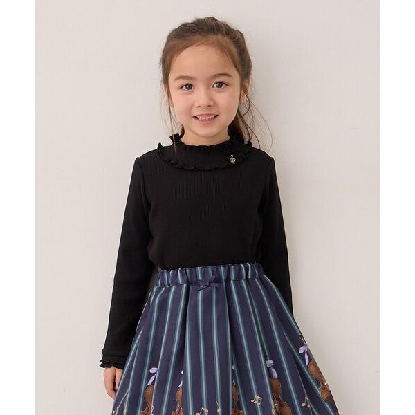 tシャツ 音符チャーム付き カットソー キッズ 子供服 女の子