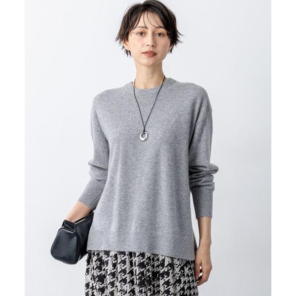 ニット セーター 「見上愛さん着用/VERY12月号掲載」ピュアカシミヤ クルーネック ニット レデ...