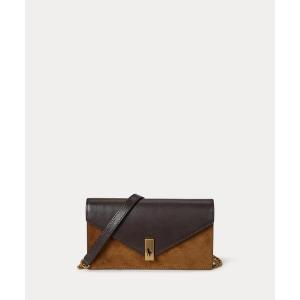 LAUREN RALPH / ローレン ラルフ クロスハッチ レザー ジップ