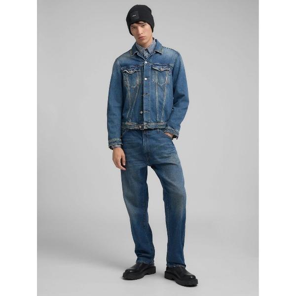 ジーンズ リラックステーパードWAINEコンフォートストレッチデニム メンズ