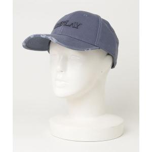 キャップ 帽子 ロゴ刺しゅう入りダメージCAP メンズ レディース