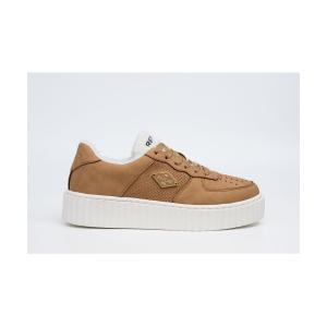 スニーカー 厚底ムートンローカットスニーカー レディース