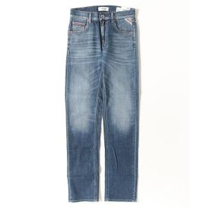 ジーンズ デニム デニムパンツ ストレートフィットAKEME コンフォートインディゴデニム レディース