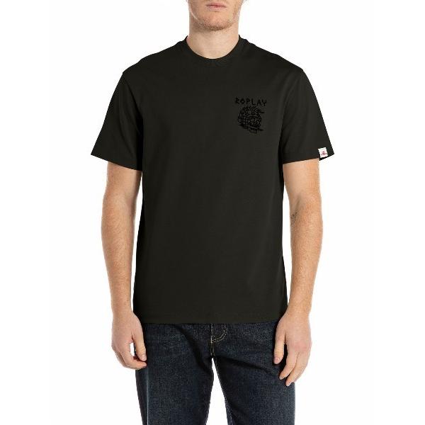 tシャツ リラックスフィット ヘビーコットンジャージーSKULL Tシャツ メンズ