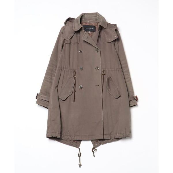 「BEATING HEART」 モッズコート 1 グリーン レディース