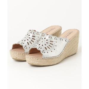 「ground green store」 「FABIOLAS」ミュール 39 シルバー レディース