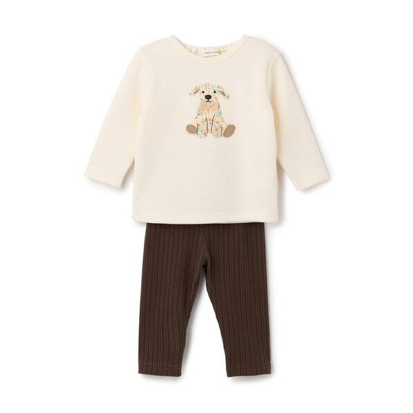 ベビー リバティアデラジャドッグトレーナースーツ