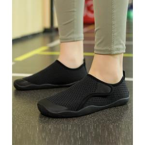 シューズ レディース メンズ メッシュマジックテープマリンシューズ「水陸両用/男女兼用/速乾/排水/軽量」 レディース メンズ