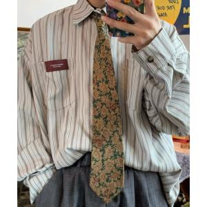 シャツ メンズヴィンテージ風ストライプシャツ メンズ