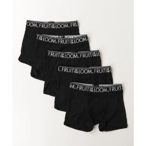 ボクサーパンツ FRUIT OF THE LOOM/フルーツオブザルーム 5P TC フライス ボクサーパンツ
