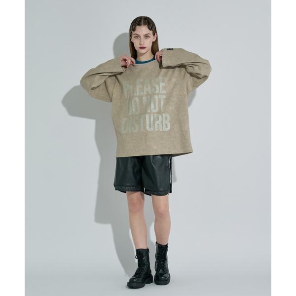 パンツ レザーハーフパンツ レディース