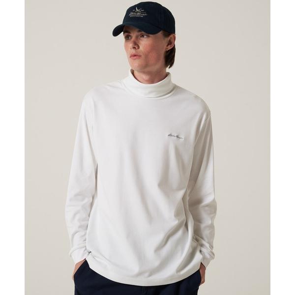 tシャツ スムース タートル 長袖 Tシャツ メンズ