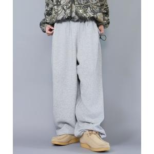 スウェットパンツ ジャージ カラースウェットパンツ/２タック/ボリュームワイドシルエット/ユニセックス メンズ レディース
