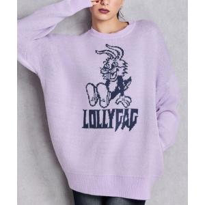 ニット セーター LOLLYGAG BUNNYニットトップス レディース