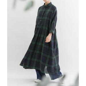 nop de nod（ノップドゥノッド） フロントポケットワークワンピース