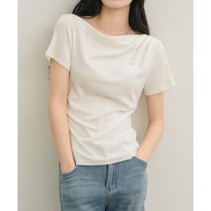 tシャツ ワンショルハーフスリーブトップス レディース