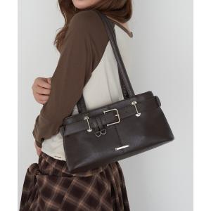 ショルダーバッグ バッグ ベルト付ショルダーバッグ レディース