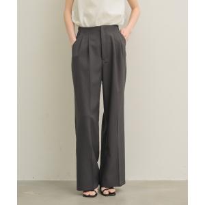 スラックス パンツ 大人気のパンツがバージョンアップして登場！2タックパンツ レディース