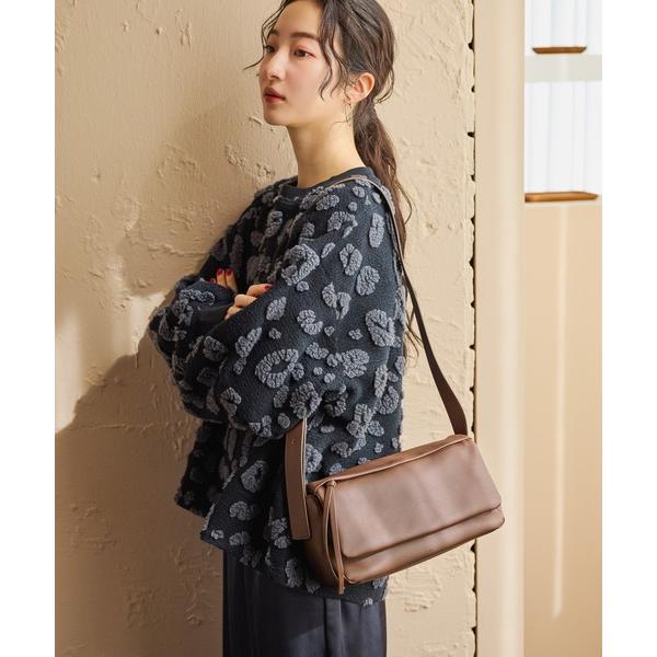 ショルダーバッグ バッグ オリジナルレザーフラップポケットショルダーバッグ レディース