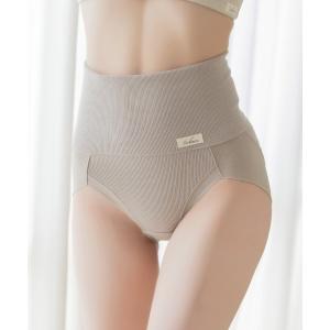 ショーツ リブストレッチ骨盤ガードルショーツ「ハイウエスト丈」