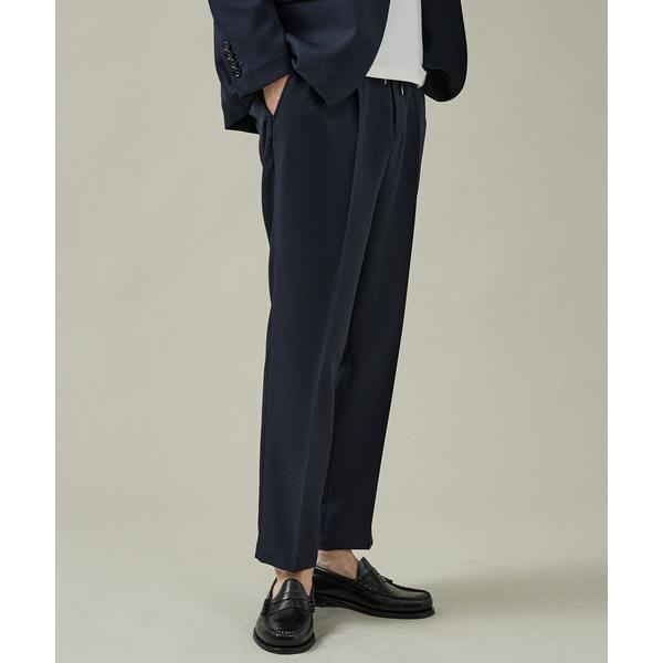 パンツ 「セットアップ対応」デニムライク ワンタック イージースラックス  / 2WAYストレッチ ...