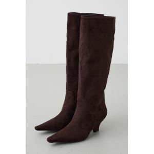 ブーツ ウェッジソールロングブーツ　靴 レディース