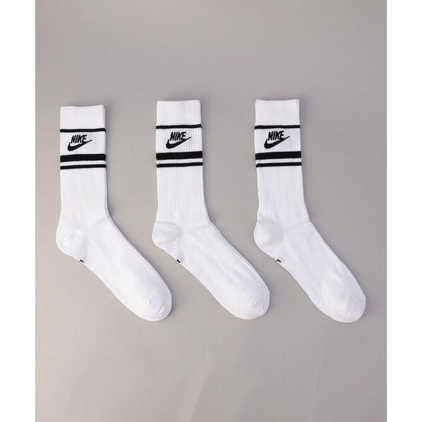 靴下 NIKE（ナイキ）エブリデイ エッセンシャル クルーソックス「3足セット」 メンズ