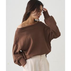 トレーナー スウェット スウェットオフショルトップス レディース メンズ