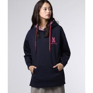 パーカー 「WOMEN」ダブルフェイス サイドジップパーカ レディース メンズ