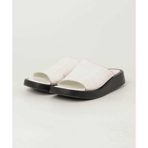 「y/m」 「fabbyfabby.」フラットサンダル LARGE ホワイト レディース