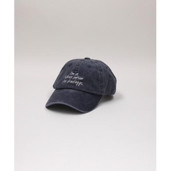 キャップ 帽子 「HONEYSUCKLE ROSE」ピグメント 加工 ロゴ 刺繍 カジュアル　キャッ...