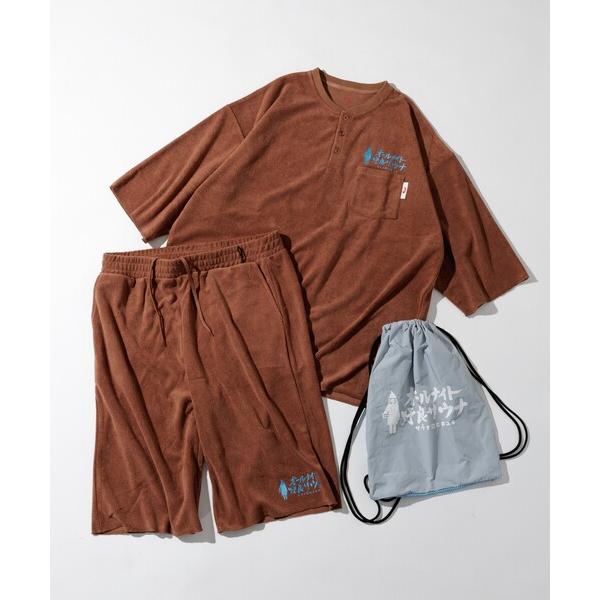 tシャツ SAUVENIR/サウベニア 別注 KANNAIGI × サウナ田ヒロユキ パイル/館内着...