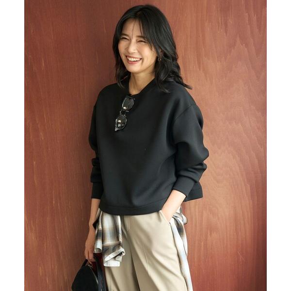 パーカー 「2WAY」BEAUTY FORM JERSEY ハーフZIP プルオーバー レディース