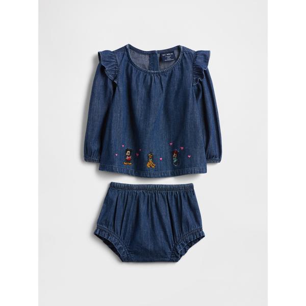 セットアップ Gap × ディズニー デニムコーデセット (ベビー) キッズ 子供服 女の子