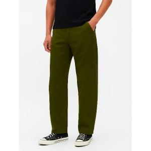 チノパン キャンバス バレル カーキパンツ メンズ